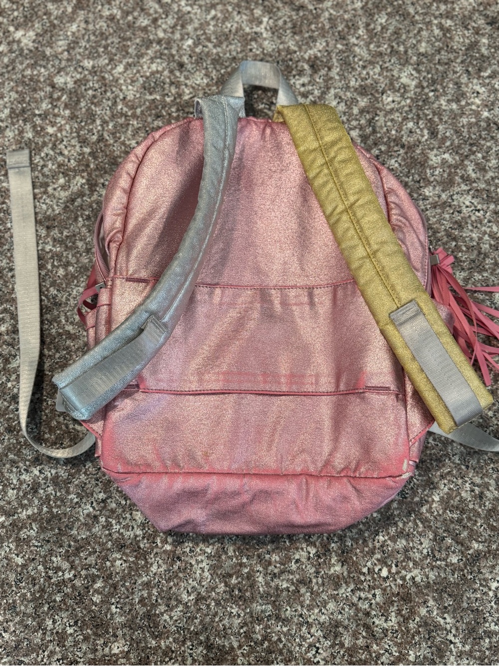 STATE Shimmer Pink Mini Backpack - Picture 2 of 5